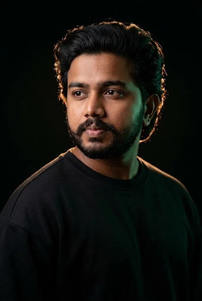 Portrait of Husnain Qasim